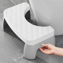 Banco de Apoio para Vaso Sanitário Compacto Antiderrapante