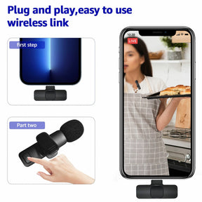 Microfone de lapela
