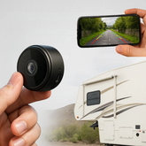 Câmera de Ré Wireless HD – Visão Noturna à Prova d'Água para RV, Caminhão e Trailer