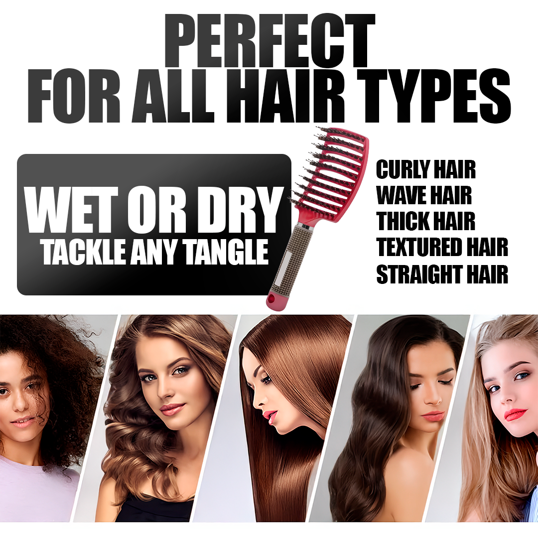 Miracle Hair Detangler – Remoção de nós sem esforço para cabelos lisos e brilhantes