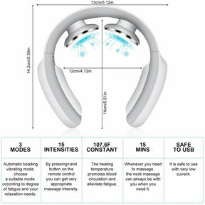 Pulse & Heat Intelligent Neck Massager