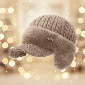 Gorro de Inverno Estilo Trapper com Proteção de Orelhas, À Prova de Vento e Forro de Pelúcia