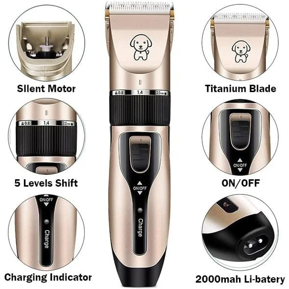 Máquina de Tosa Silenciosa para Pets