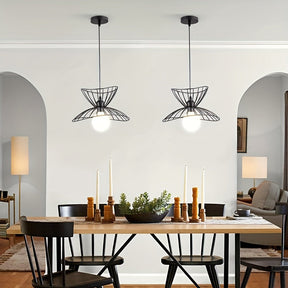 Retro Black Pendant Light | Adjustable Industrial Design