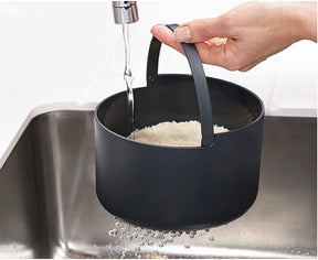 Cozinhador de arroz e vaporizador para micro-ondas
