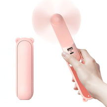 Ventilador Portátil de Mão USB Recarregável de Bolso