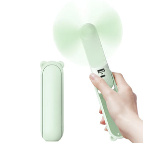 Ventilador Portátil de Mão USB Recarregável de Bolso