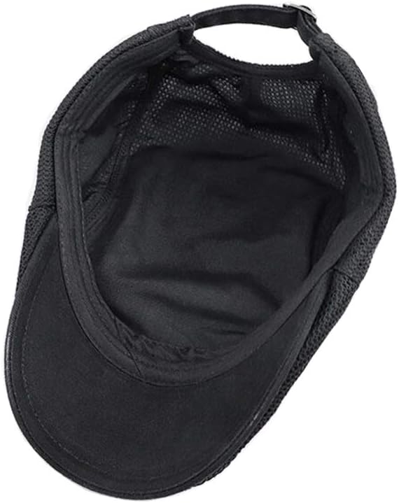 Boina Masculina com Ventilação em Tela - Fresca, Respirável e Ajustável