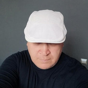 Boina Masculina com Ventilação em Tela - Fresca, Respirável e Ajustável