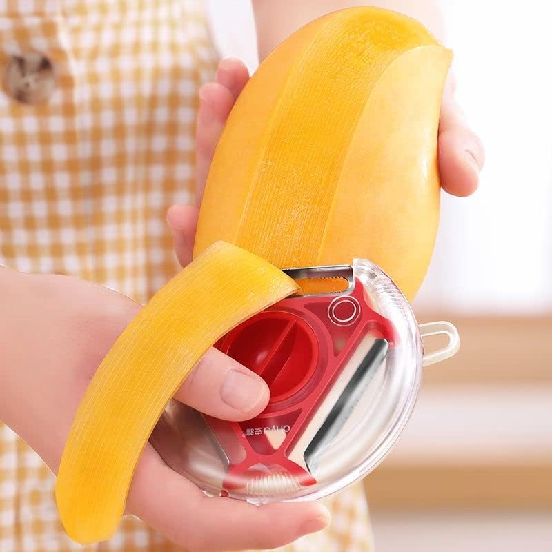 Descascador e Fatiador de Legumes 3 em 1 Utensílio de Cozinha
