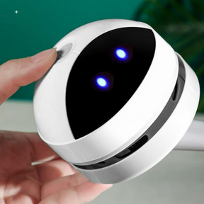 Mini Robô Aspirador de Mesa Compacto com Carregamento USB