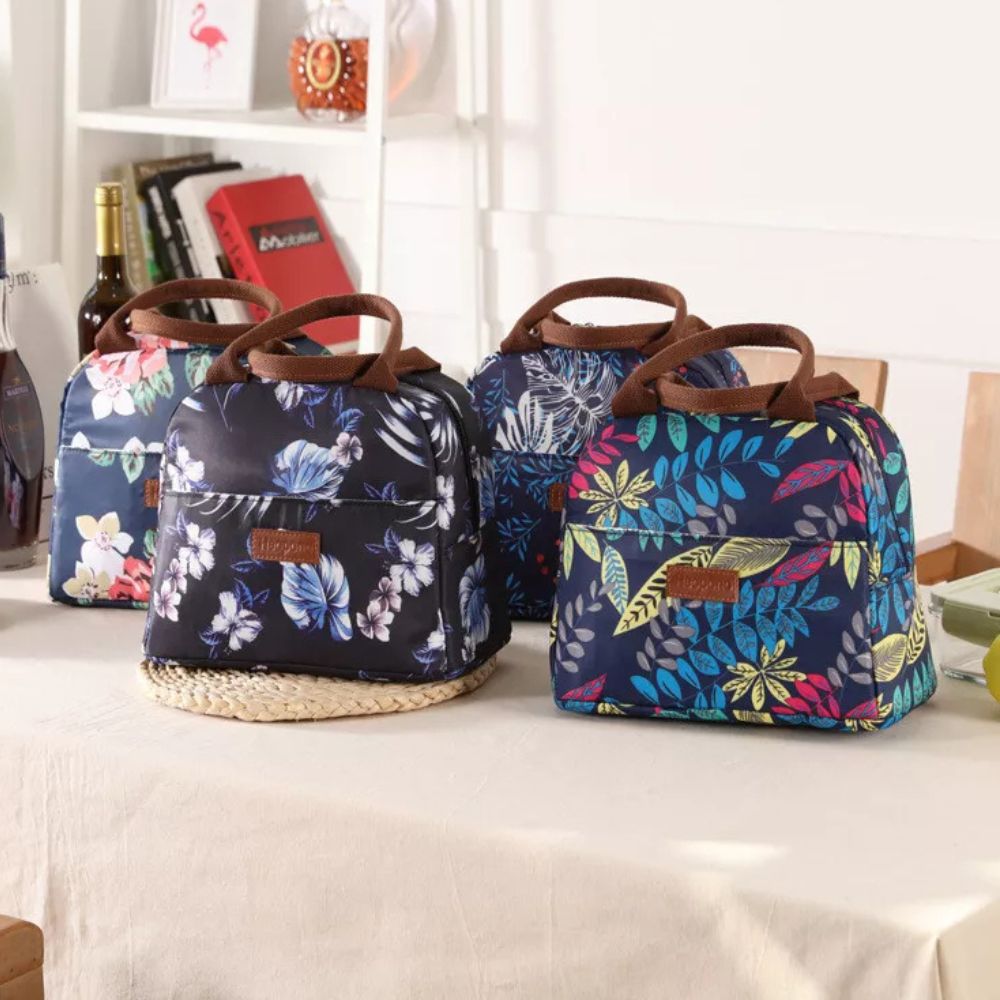 Bolsa Térmica Espaçosa Feminina para Almoço e Piquenique