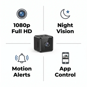 Wireless WiFi Security Camera – 1080P Weather-Resistant Indoor & Outdoor