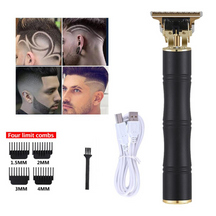Máquina de Cortar Cabelo Elétrica Profissional – Aparador Sem Fio RazorPro T-Blade