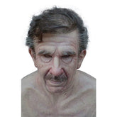 Realistic full-head latex Halloween costume mask for adults