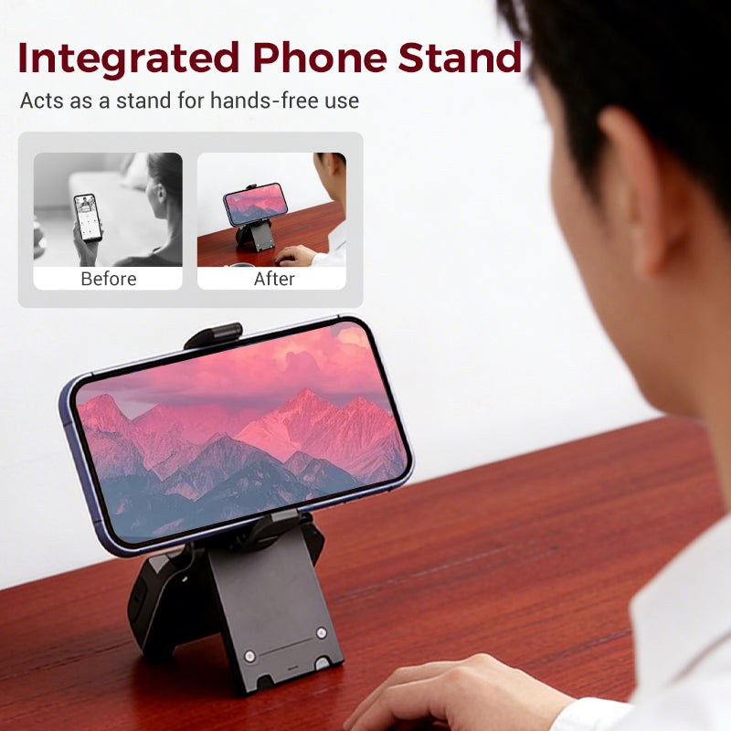 Suporte para Smartphone com Disparador Bluetooth – Estável e Ajuste de 180°