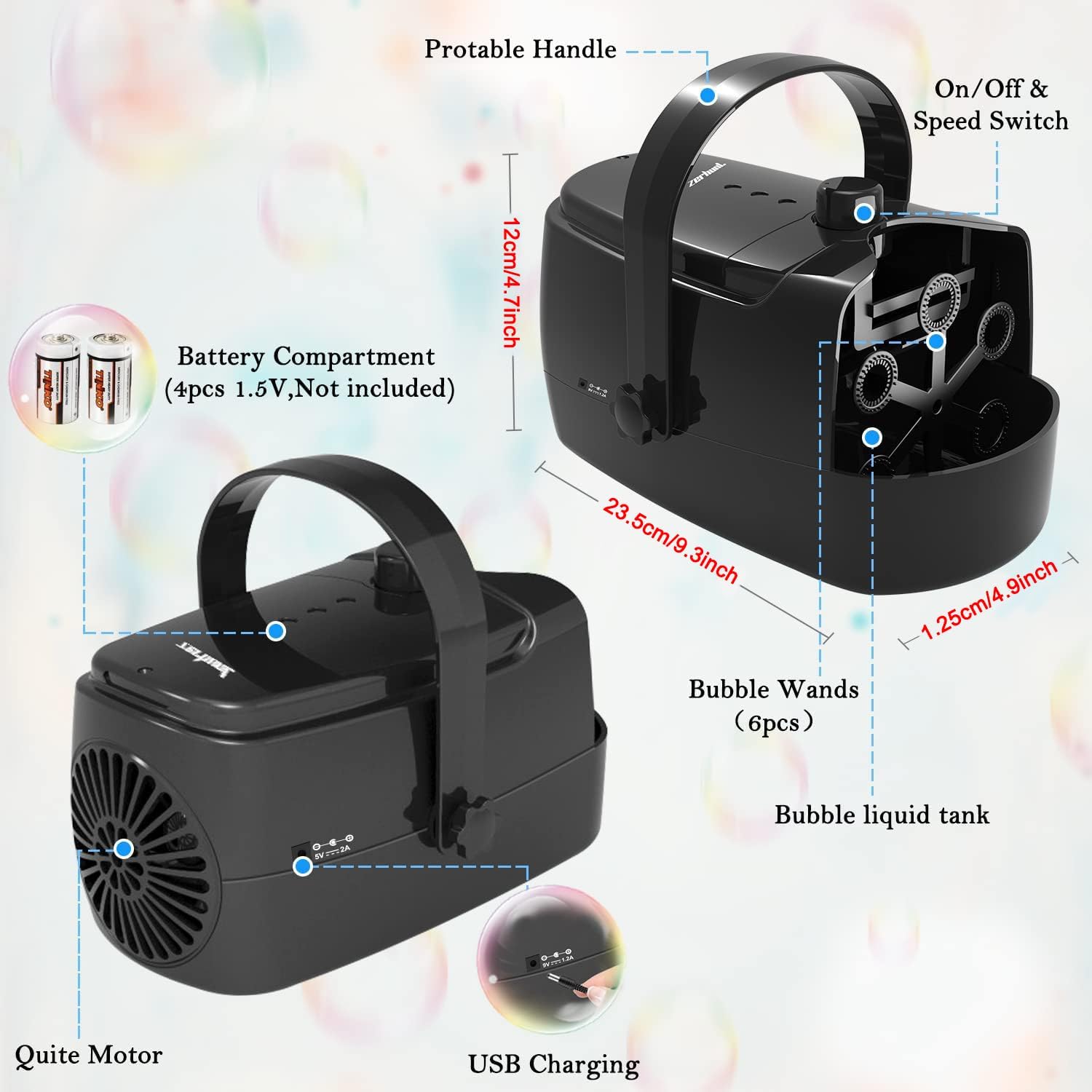 Máquina de Bolhas de Sabão