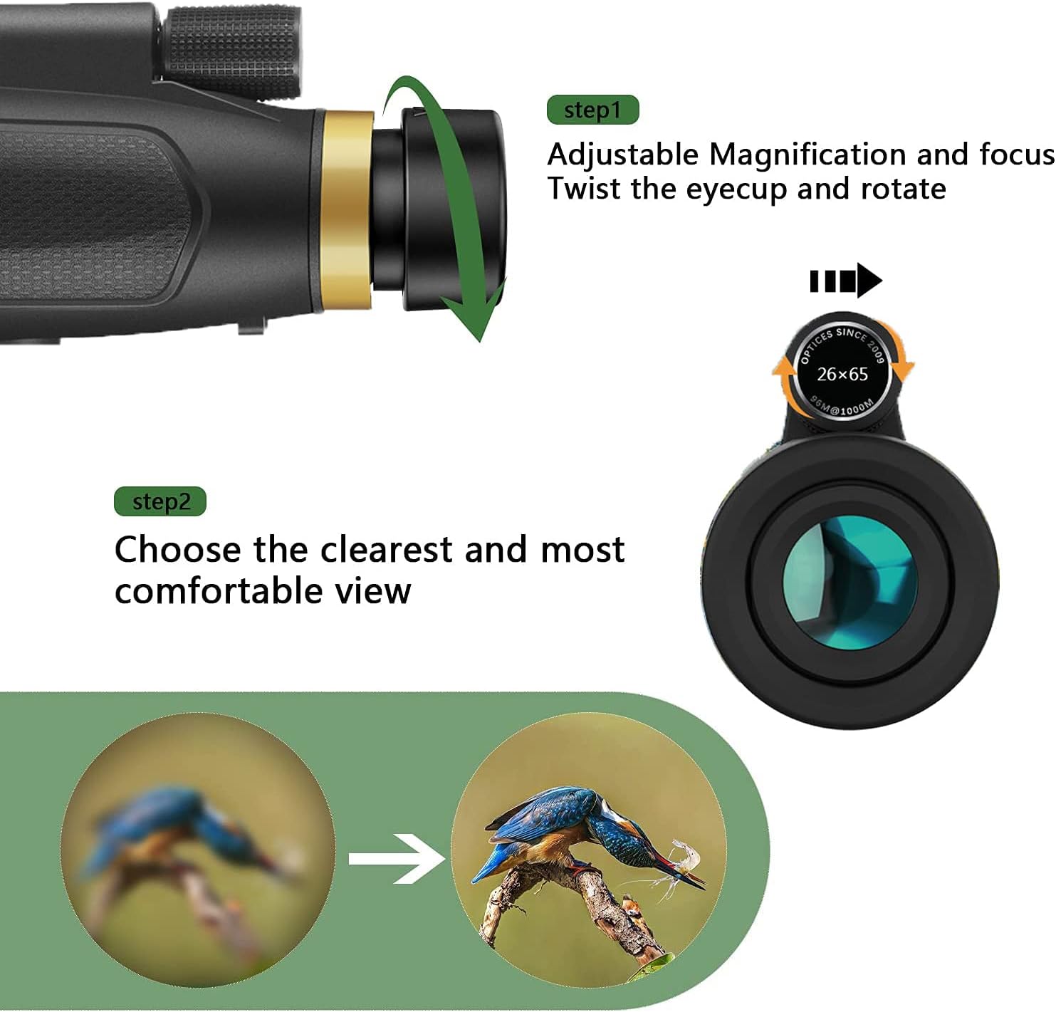 Telescópio Monocular