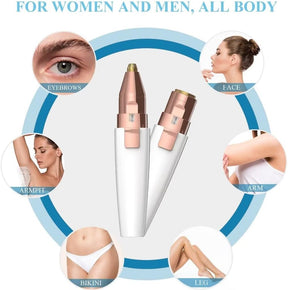 Aparador de Pelos Faciais e Sobrancelhas para Mulheres