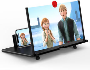 Lupa de Tela de 16 Polegadas para Celular para Filmes, Vídeos e Jogos