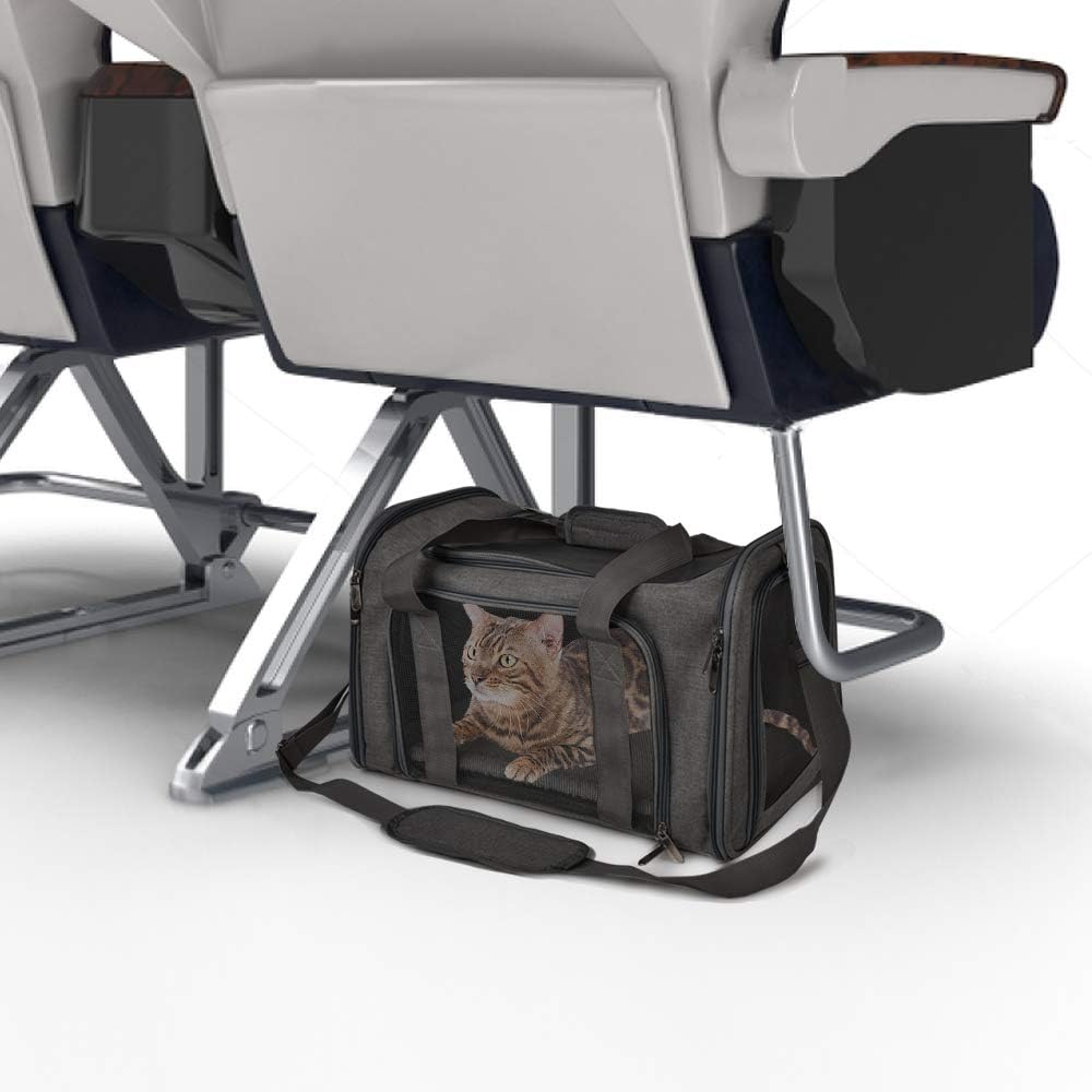 Bolsa de Transporte para Cães e Gatos de Pequeno e Médio Porte até 6,8 kg