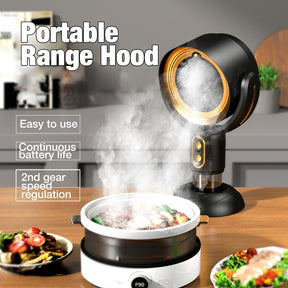 Exaustor Portátil com Ventilador de 2 Velocidades – Ventilação Compacta