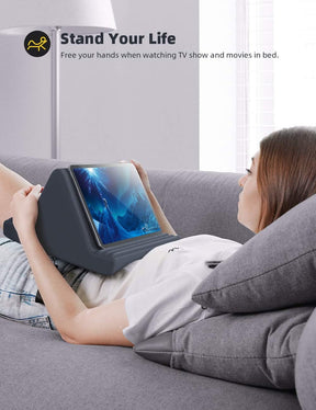 Suporte de Almofada para Tablet Compatível com Todos os Tablets