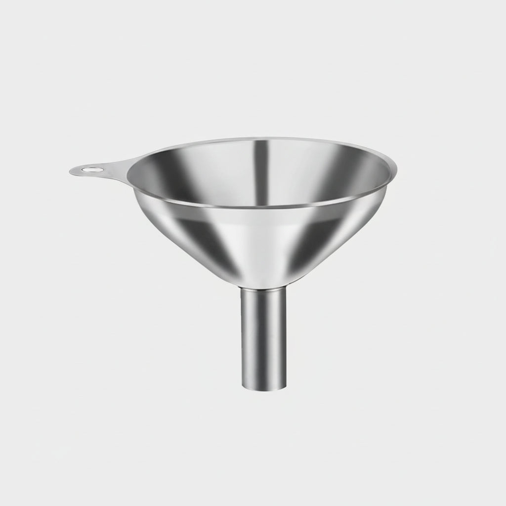 Conjunto de Funis de Aço Inoxidável 3 Tamanhos para Cozinha Garrafas e Temperos