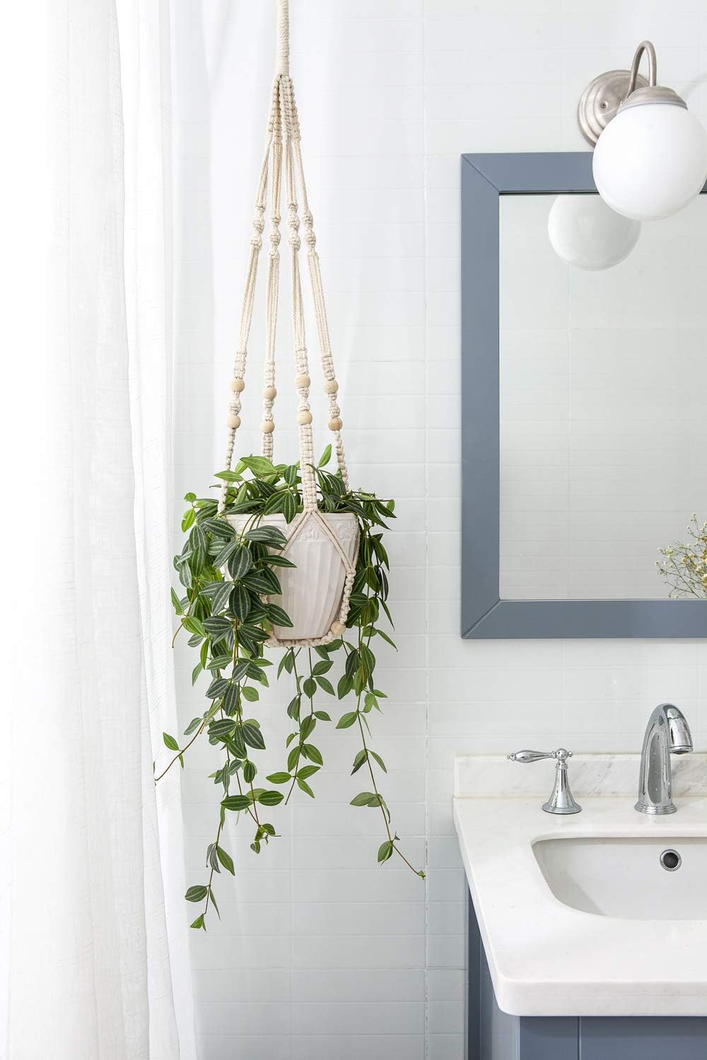 Vaso Suspenso para Plantas de Interior