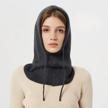 Winter Knit Beanie Hat – Soft Warm Unisex Cold Weather & Foldable Brim