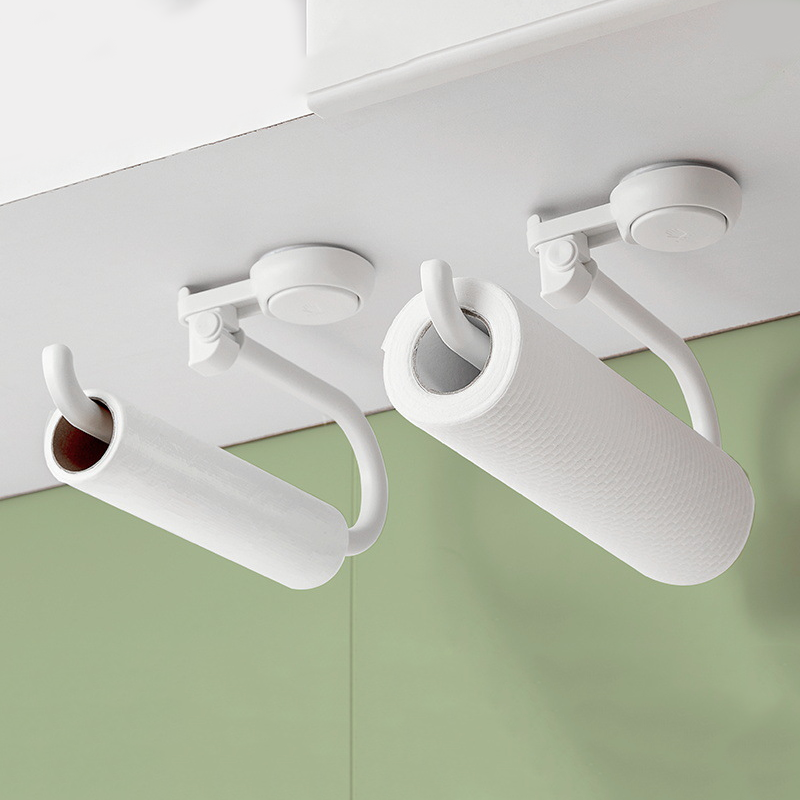 Suporte para Papel Higiênico Adesivo de Parede em Aço Inoxidável