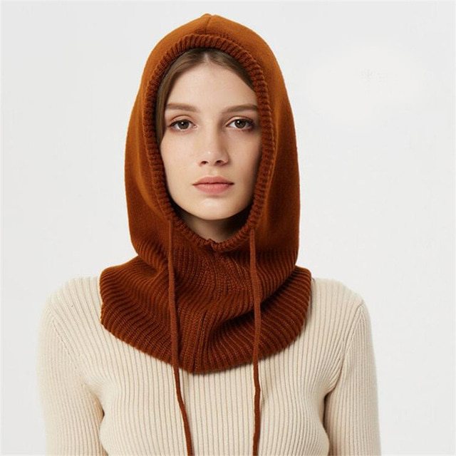 Gorro de Tricô de Cashmere Luxuoso para Máximo Calor e Estilo | Touca Macia e Confortável para o Frio