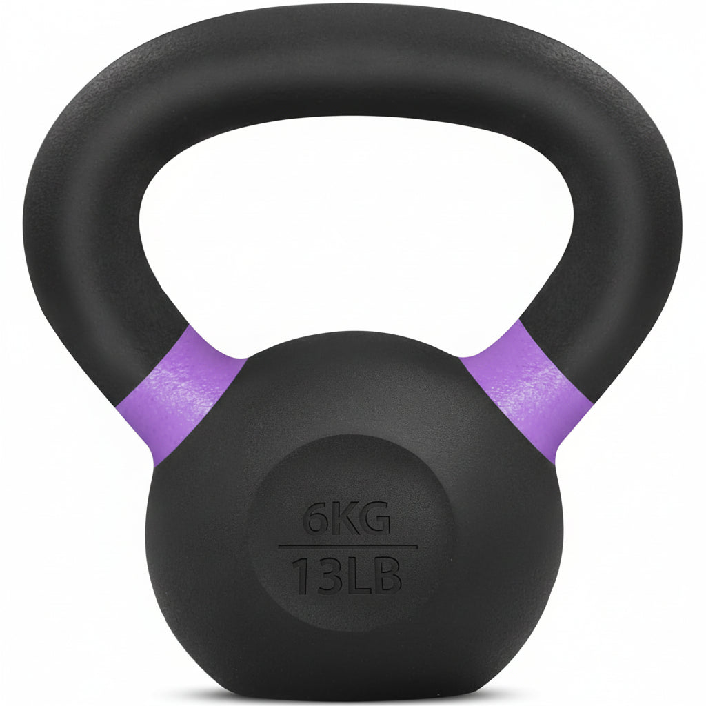 Kettlebell de Ferro Fundido Equipamento de Exercício para Treino de Força