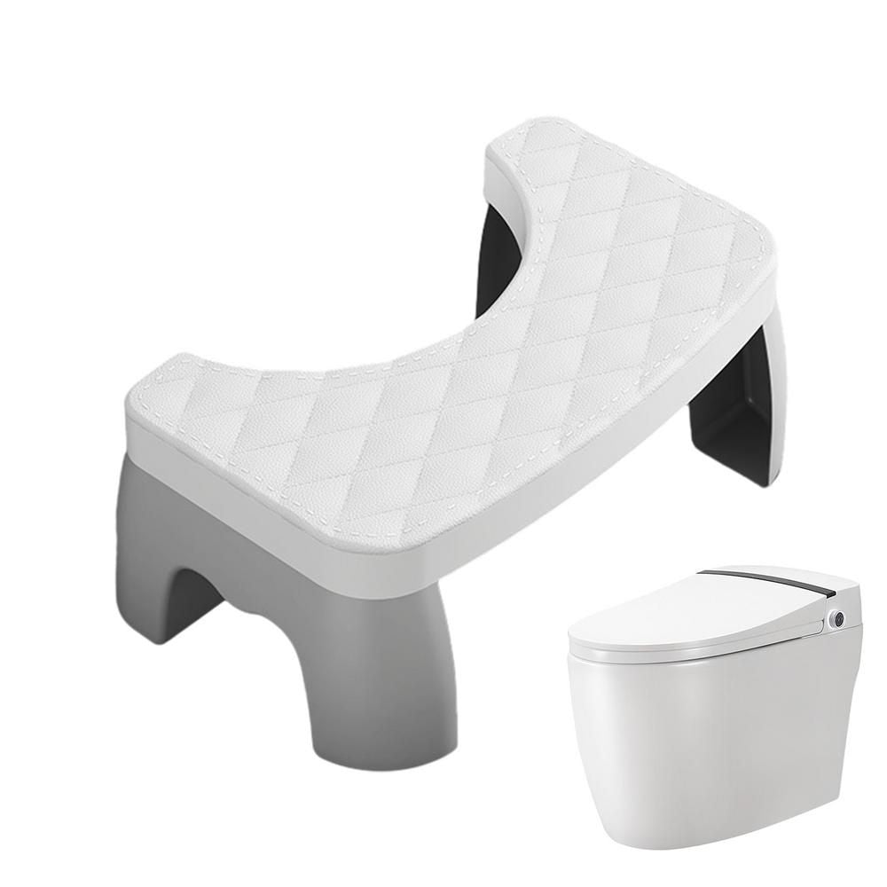 Banco de Apoio para Vaso Sanitário Compacto Antiderrapante