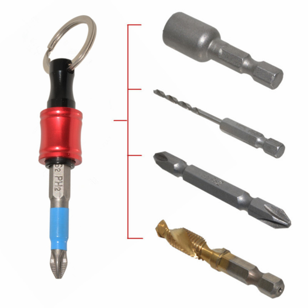 Suporte Extensor de Bits de Chave de Fenda com Haste Hexagonal Prático