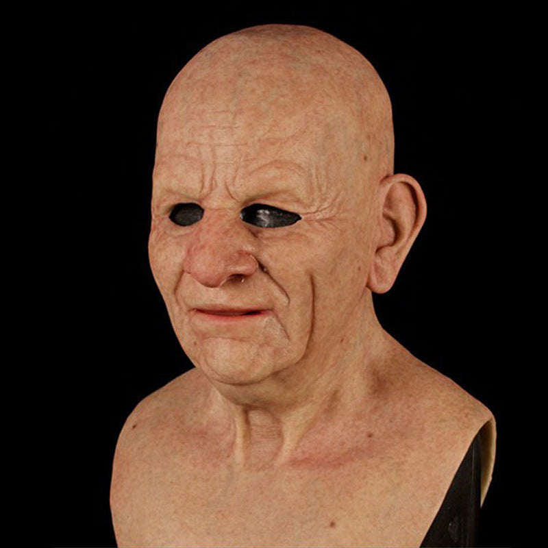 Realistic Full Face Latex Halloween Mask – Cosplay & Costume Wear