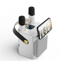 Bluetooth Karaoke Speaker – 2 Microphones, Portable & Party-Ready