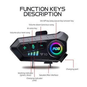Bluetooth For Motorcycle Helmet