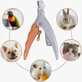 Alicate de unha para pets com luz de LED – Lâmina de aço inoxidável substituível