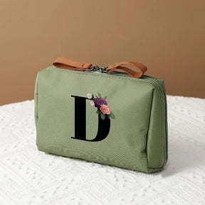 Makeup Bag Travel Cosmetic Organizer Mothers Day Letter Case