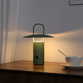 Luminária de Mesa LED Touch Sem Fio | Luz de Metal Recarregável via USB