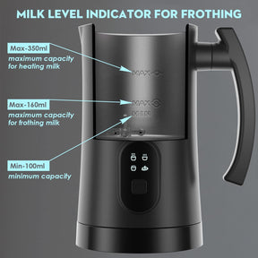 Espumador e Vaporizador de Leite Elétrico Instantâneo