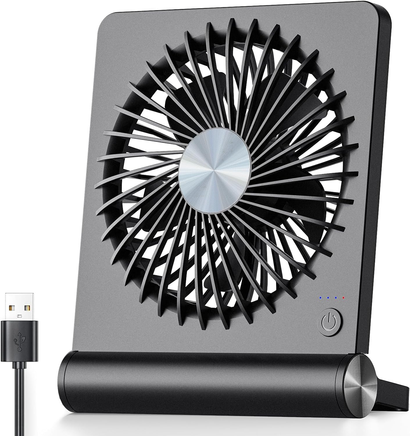 Mini Ventilador de Mesa Ultra Silencioso