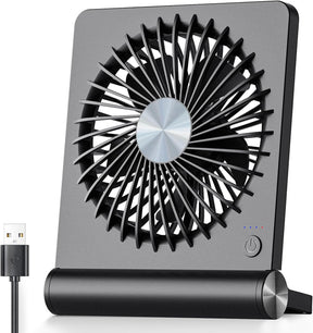 Mini Ventilador de Mesa Ultra Silencioso