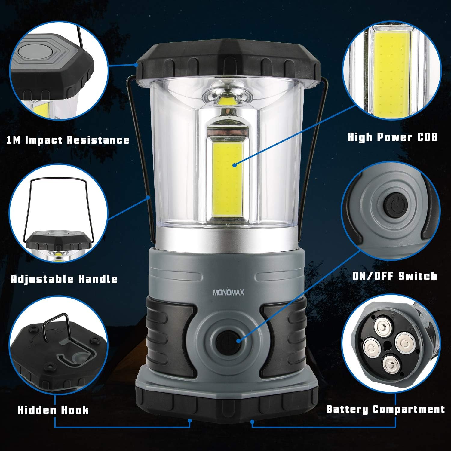 Lanterna de LED para Camping