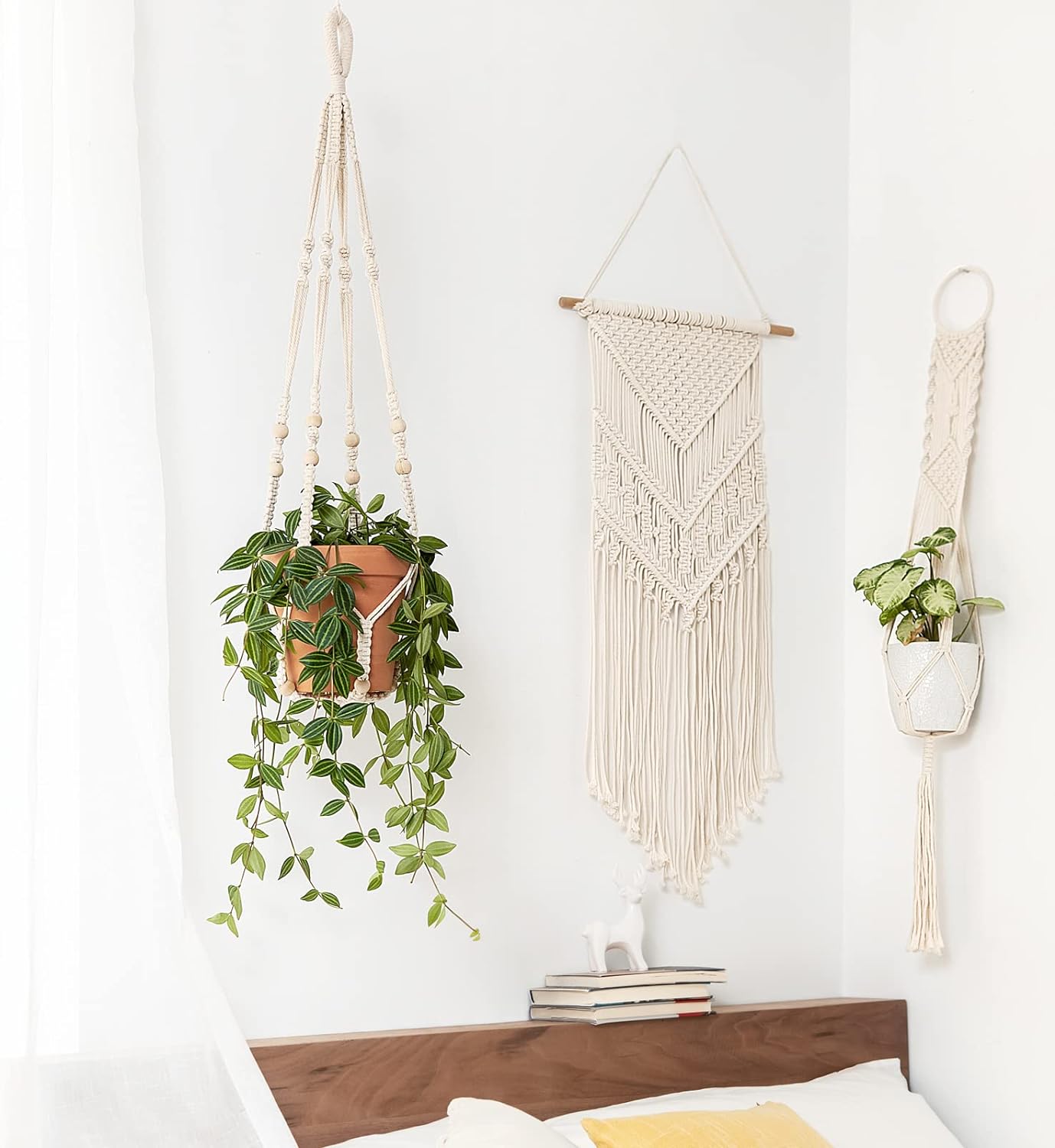 Vaso Suspenso para Plantas de Interior