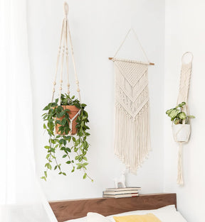 Vaso Suspenso para Plantas de Interior