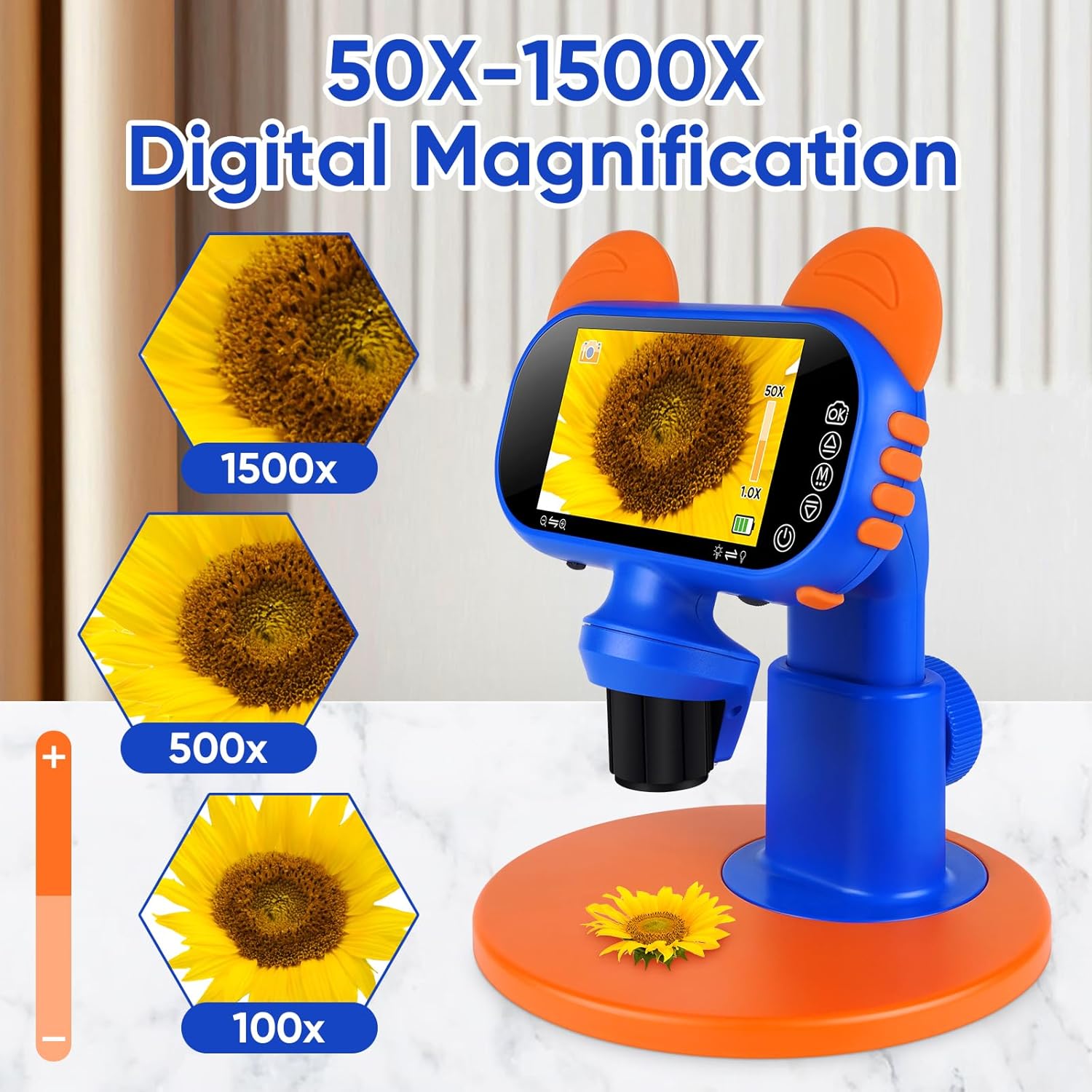 Microscópio Digital Portátil de Mão