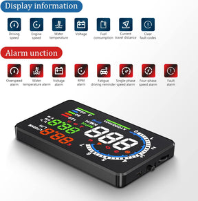 Head-Up Display (HUD) Automotivo P8