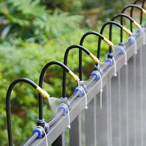 Sistema de Irrigação para Jardim e Varanda – Bicos Aspersores 360°, Automático e Sem Necessidade de Energia